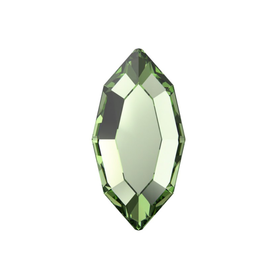 Cristal Swarovski® - Navette Peridot