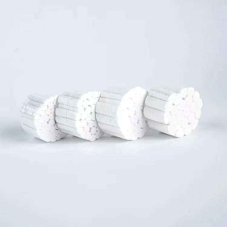 Rolos de algodão
