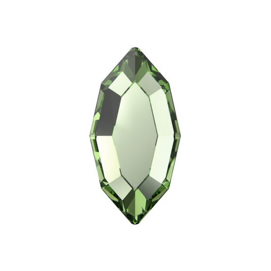 Cristal Swarovski® - Navette Peridot