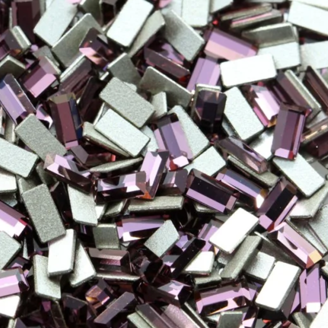 Cristal Swarovski® - Baguette Amethyst