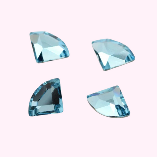 Cristal Swarovski® - Connector Aquamarine