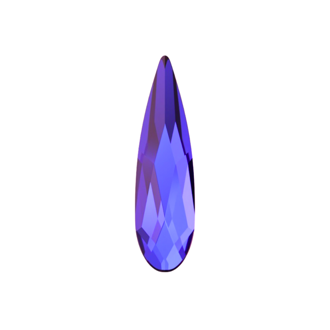 Cristais Swarovski® - Drop Purple