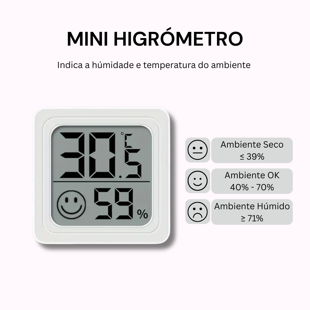 Higrómetro Digital Miniatura