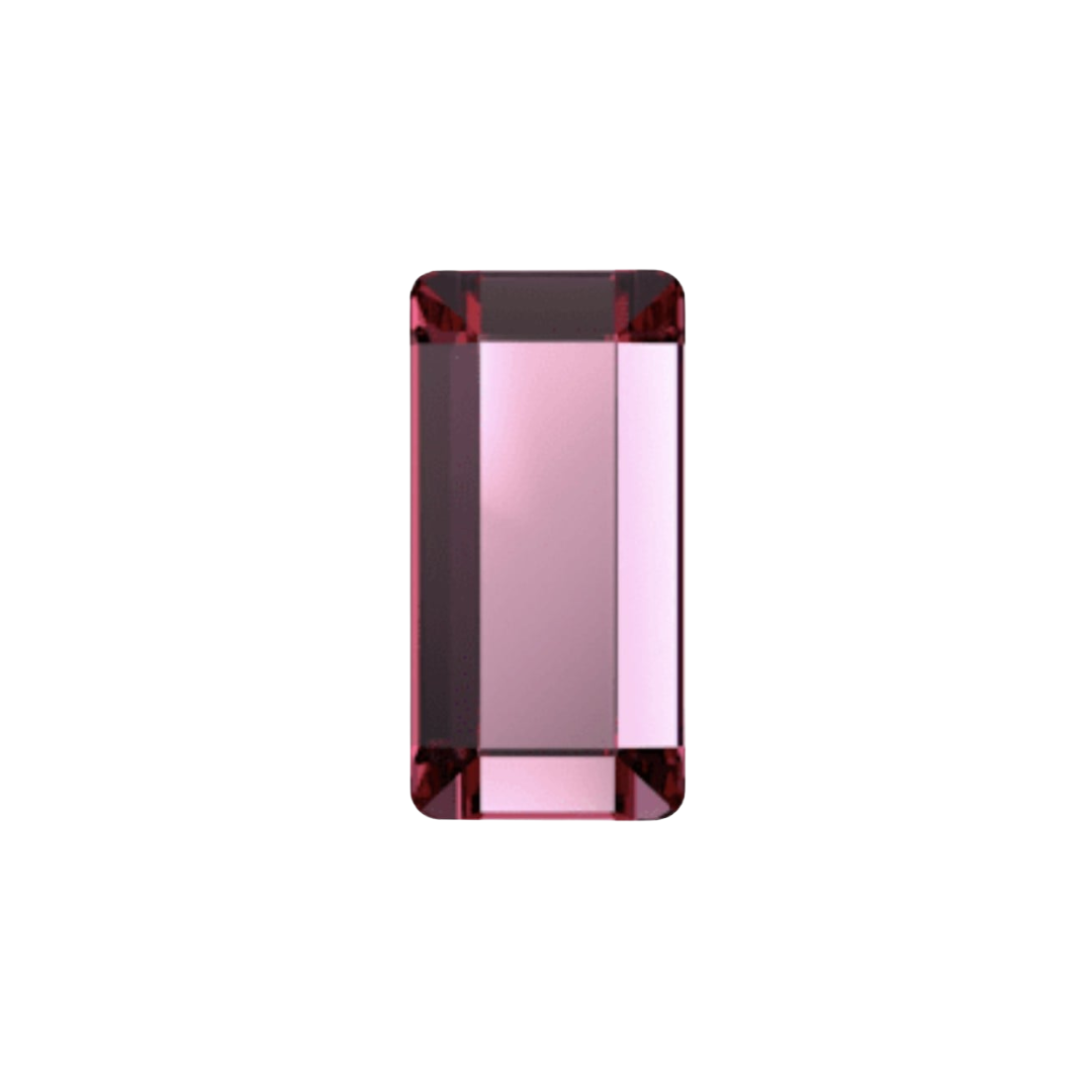 Cristal Swarovski® - Baguette Rose