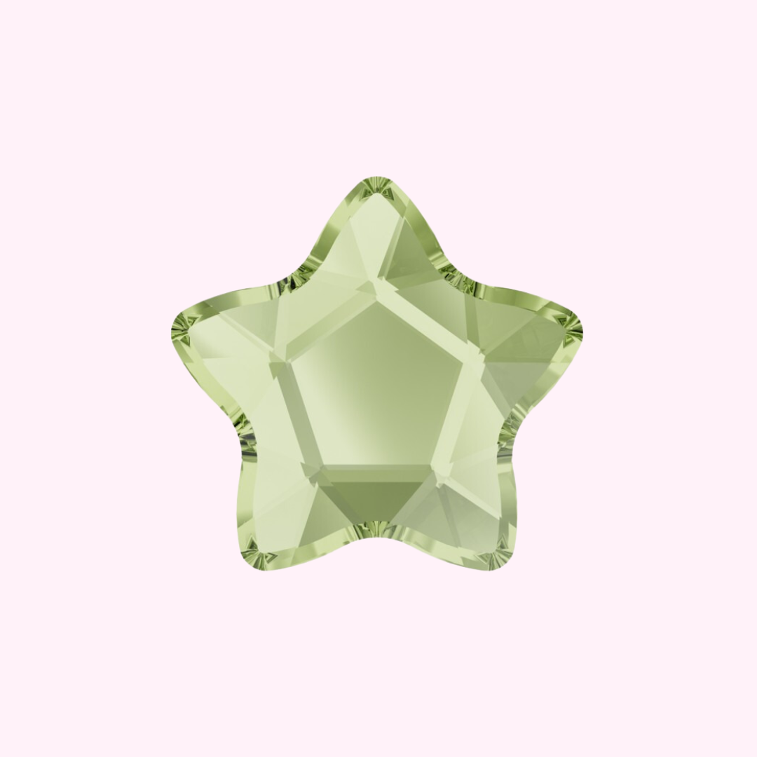 Cristal Swarovski® - Starflower Peridot