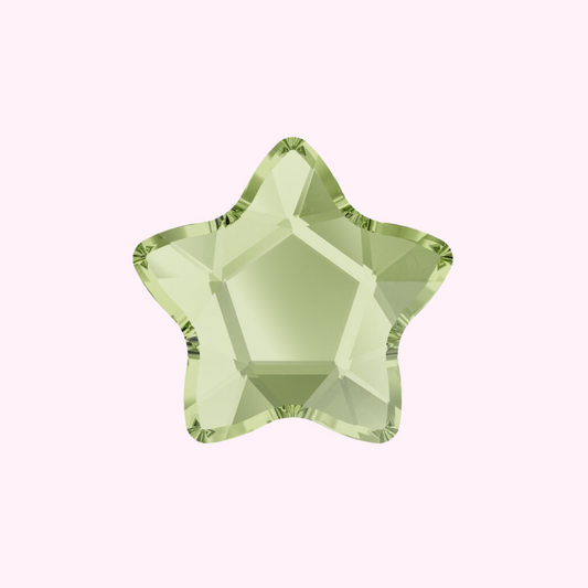 Cristal Swarovski® - Starflower Peridot