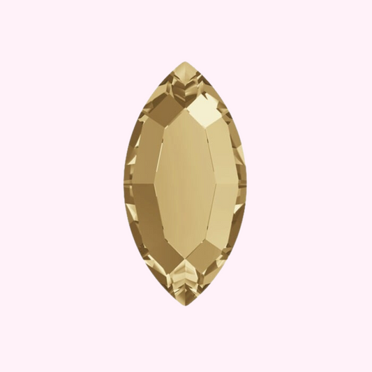 Cristal Swarovski® - Navette Golden